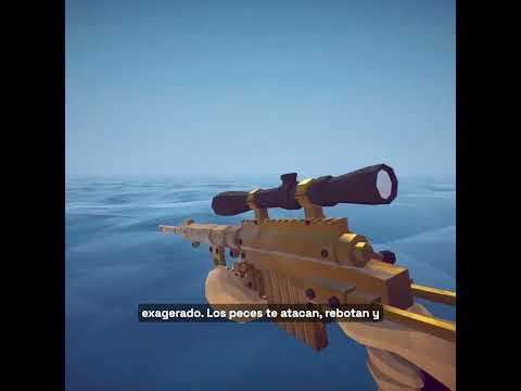 El simulador de pesca más absurdo y caótico de Steam 🎣🍺 (Joyas Ocultas #18) #Shorts #HowToFish #coop